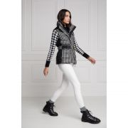 Valais Quilted Gilet - Houndstooth
