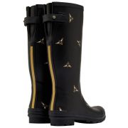 Printed Welly With Adjustable Back Gusset