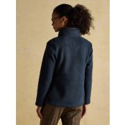 Heritage Navy Regular Zip Through Fleece