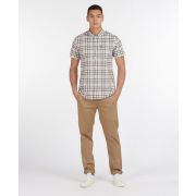 Men's Gingham 26 Short Sleeved Tailored Shirt