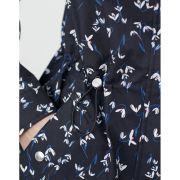 Shoreside A-Line Printed Waterproof Coat