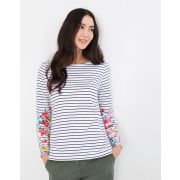 Harbour Print Long Sleeve Jersey Top