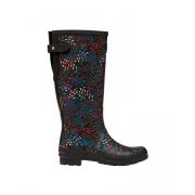Printed Wellies With Adjustable Back Gusset