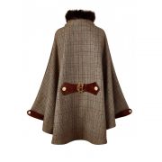 Chiltern Cape - Bourbon Tweed