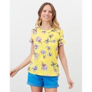 Carley Print Classic Crew T-Shirt