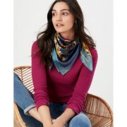 Bloomfield Square Silk Printed Scarf
