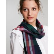 Bracken Check Warm Handle Scarf