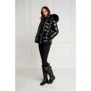 Sherpa Lined Regency Wellington - Black Croc