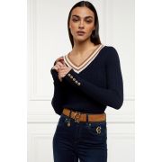 Zoe Quarter Zip Knit
