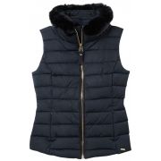 Merrium Gilet With Faux Fur Collar Trim
