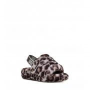 Women's Fluff Yeah Slide Panther Print