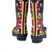 Printed Wellies With Adjustable Back Gusset