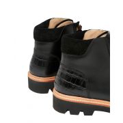 Montrose Lace Up Leather Hiker Boots