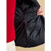 Hadlow Navy Showerproof Padded Coat with Hood