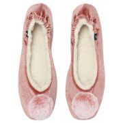 Pombury Ballet Slipper With Pom