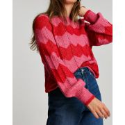 Rianna Scallop Print Jumper