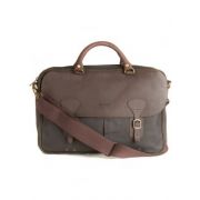 Wax Leather Briefcase