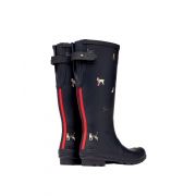 Printed Wellies With Adjustable Back Gusset