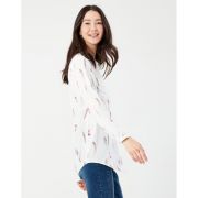 Elvina Button Through Blouse With Patch Pockets