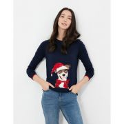 Miranda Festive Intarsia Crew Neck Jumper