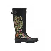 Printed Wellies with Back Gusset