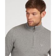 Cotton Half Zip Jumper