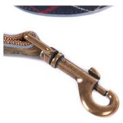 Reflective Tartan Dog Lead