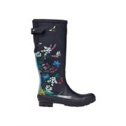 Printed Wellies With Adjustable Back Gusset
