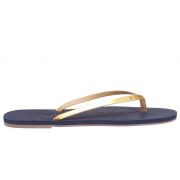 Flip Flop Luxe With Metallic Thong