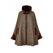 Chiltern Cape - Bourbon Tweed