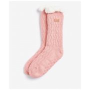 Cable Knit Lounge Socks