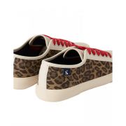 Coast Pump Faux Leather Trainers