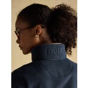 Heritage Navy Regular Zip Through Fleece