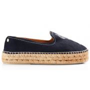 Saint Tropez Embroidered Suede Espadrilles