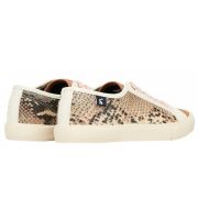 Coast Pump Faux Leather Trainers