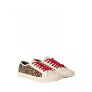 Coast Pump Faux Leather Trainers