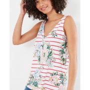 Darlie Button Back Jersey Vest