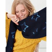 Tilda Scarf Sequin Star Knitted Scarf