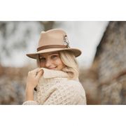 The Suffolk Fedora (Guinea & Pheasant Feather)