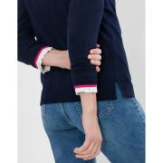 Miranda Luxe Embellished Intarsia Crew Neck Jumper