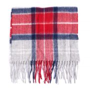 Barbour Wool Cashmere Tartan Scarf