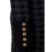 Heritage Jumper Dress - Grey Houndstooth