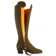 Women's Regina Heeled Suede Boot
