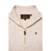 Bridget Quarter Zip Knit
