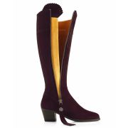 Women's Regina Heeled Suede Boot
