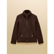 Heritage Navy Regular Zip Through Fleece