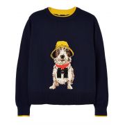 Mariella Knitted Intarsia Jumper