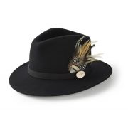 The Suffolk Fedora (Guinea & Pheasant Feather)
