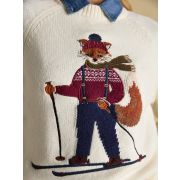 Jonty Ski Intarsia Knitted Jumper