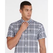 Men's Gingham 26 Short Sleeved Tailored Shirt